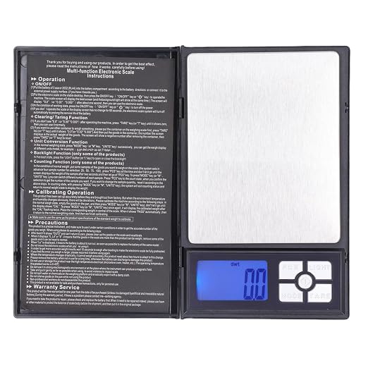 Báscula Digitales de Bolsillo 2000g X 0.1g Escala de Gramos Portátil con…