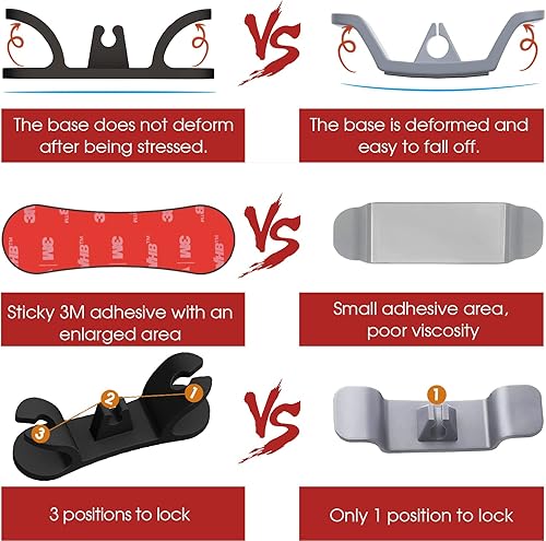 Miniatura 4 de Organizador de cables para electrodomésticos – Paquete de 6 soportes para envolver cables ordenados patentados, enrollador de cable para batidora,