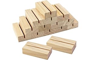Bases de madera para centros de mesa de 15 unidades, soportes de...