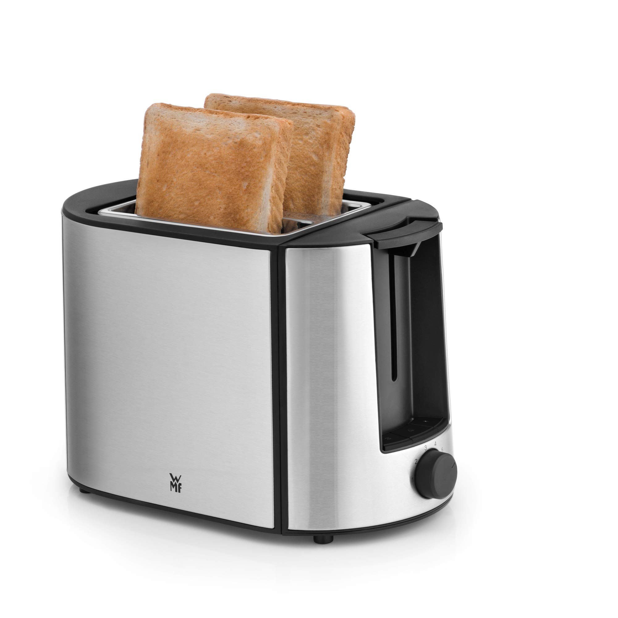 WMF Bueno Pro Toaster Edelstahl Doppelschlitz 870W & Stelio Wasserkocher Edelstahl 1,7l 2400W