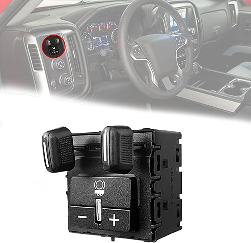 Interruptor de control de freno de remolque compatible con Chevy Colorado Silverado Suburban GMC Canyon Sierra Yukon 2014-2021, repuesto automático