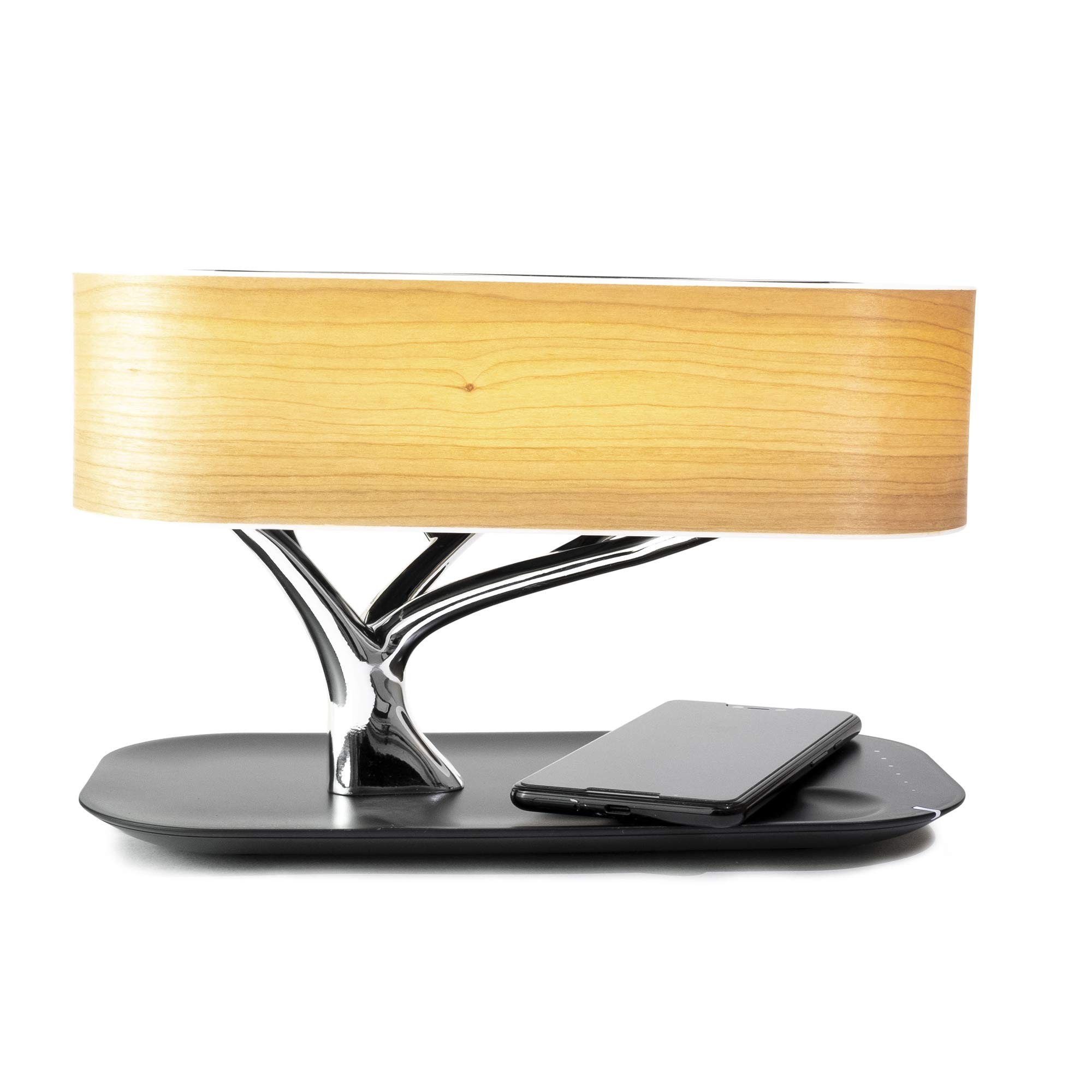 lamp with built in wireless charger