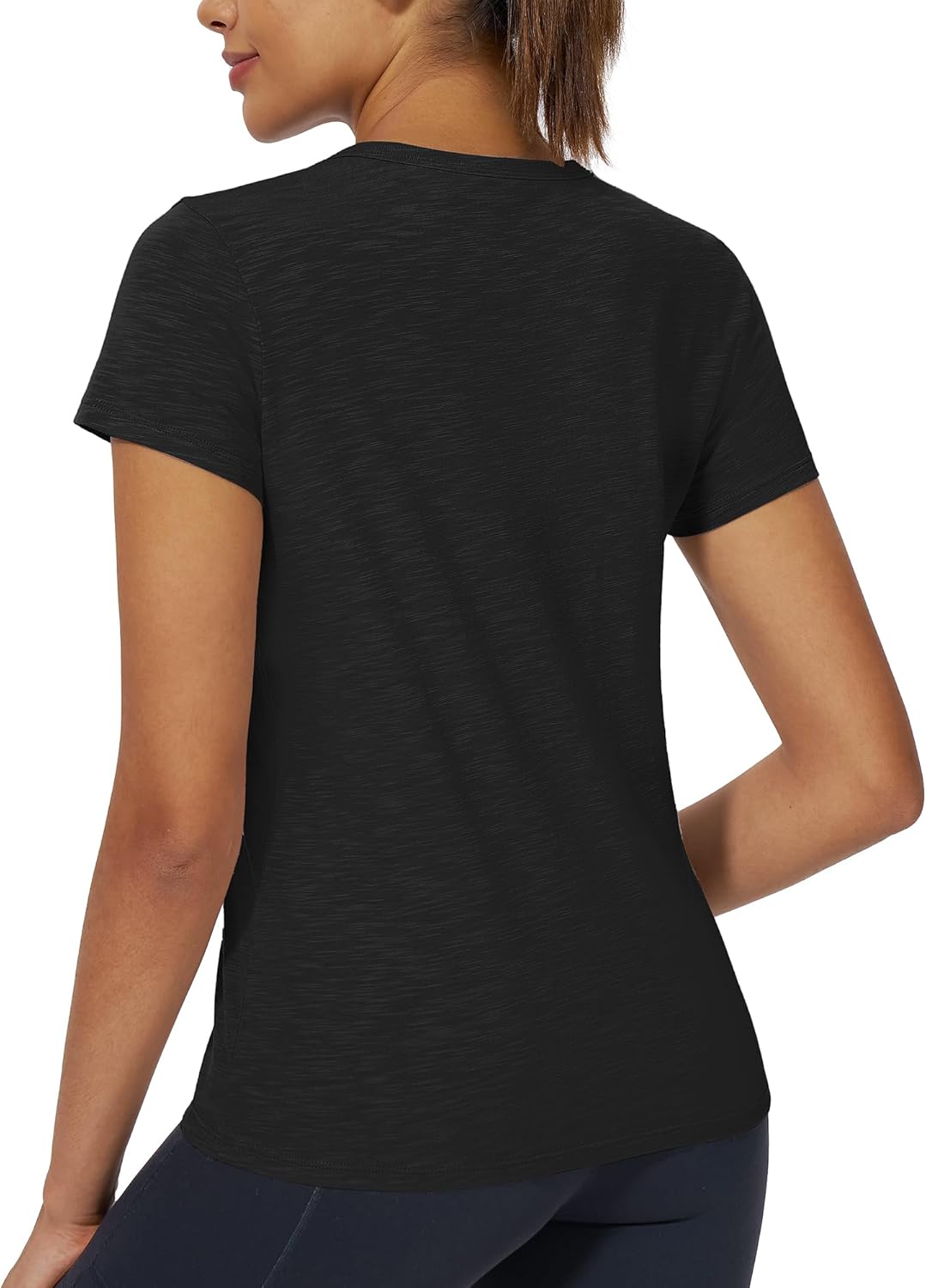 Stelle Womens Modal Soft Crewneck Short Sleeve T Shirts Summer Casual Basic Tops Tees - Image 2