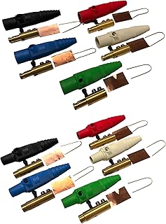 Hubbell 10 PC Male and Female Camlock Set, Series 16 400AMP, 600V