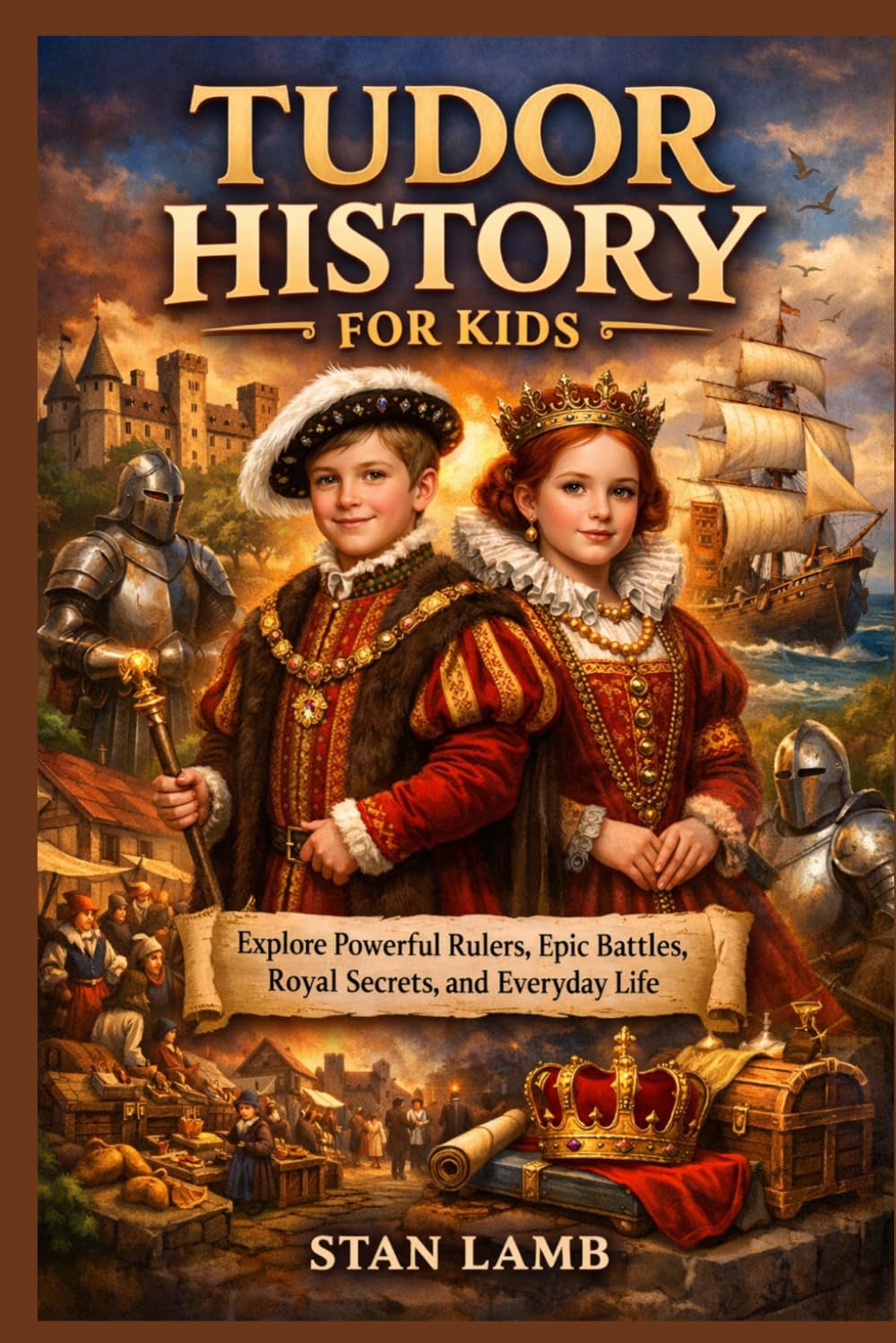 TUDOR HISTORY FOR KIDS: Explore Powerful Rulers, Epic Battles, Royal Secrets, and Everyday Life