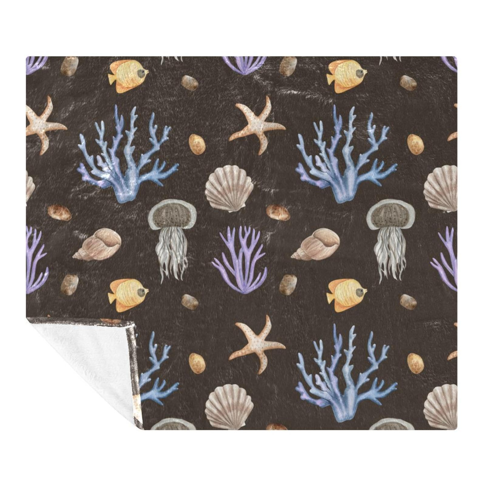 Couverture en flanelle microfibre contre le froid du soir, grand plaid lit double 150 x 200