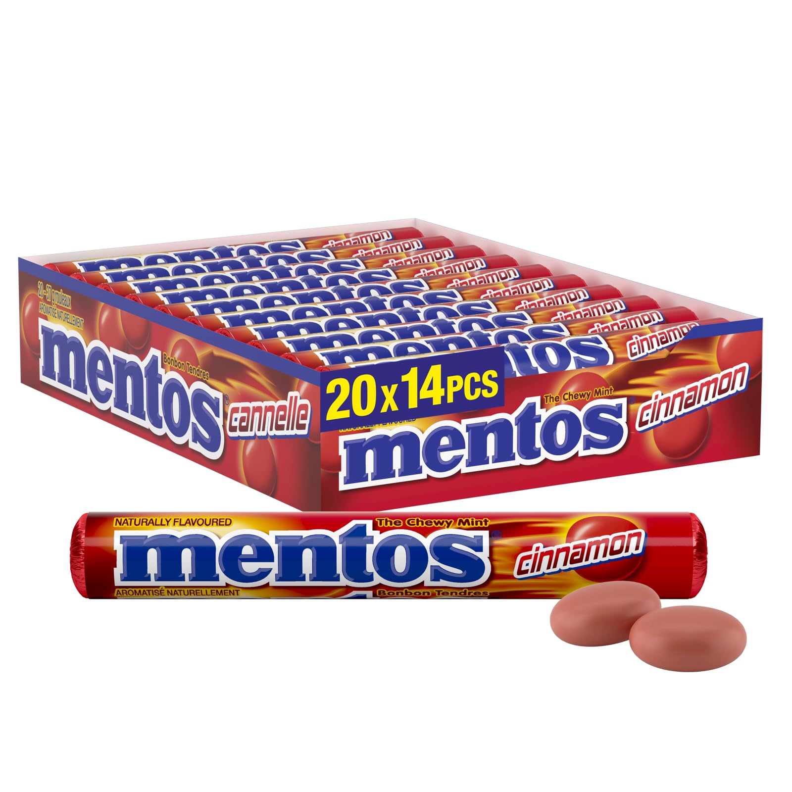 Mentos Cinnamon Rolls - Pack of 20 - 37g