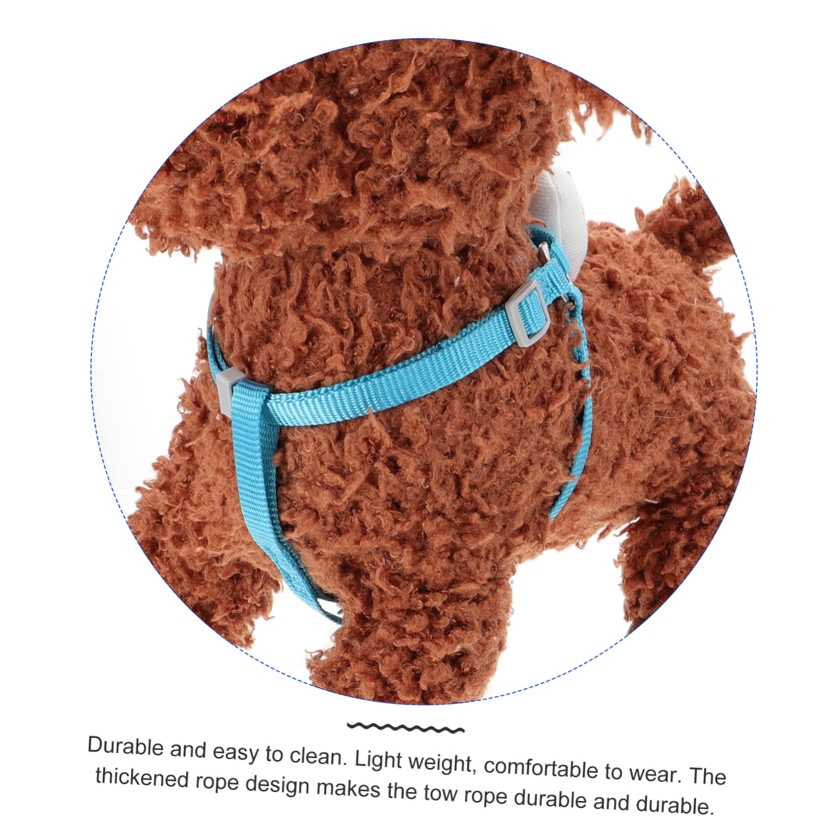 BESPORTBLE Pet Vest Leash Set Dog Harness Leash Cat Costume Outdoor Activity Comfortable for Daily Walks