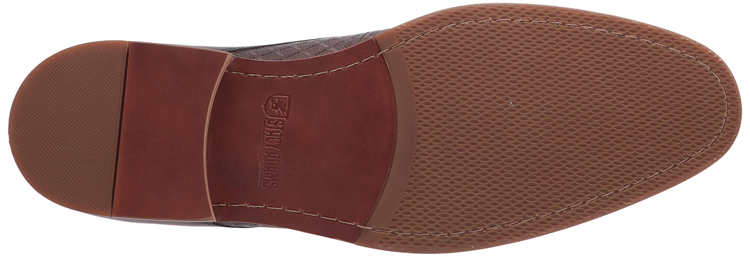 Stacy Adams Fenwick cap Toe Monk Strap Mnch con Fibbia