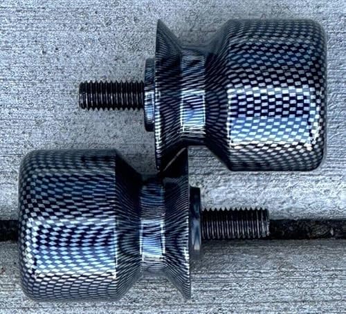 i5 Carbon Swingarm Spools Sliders for Yamaha YZF R3 R6 R6S R1 1998-2026