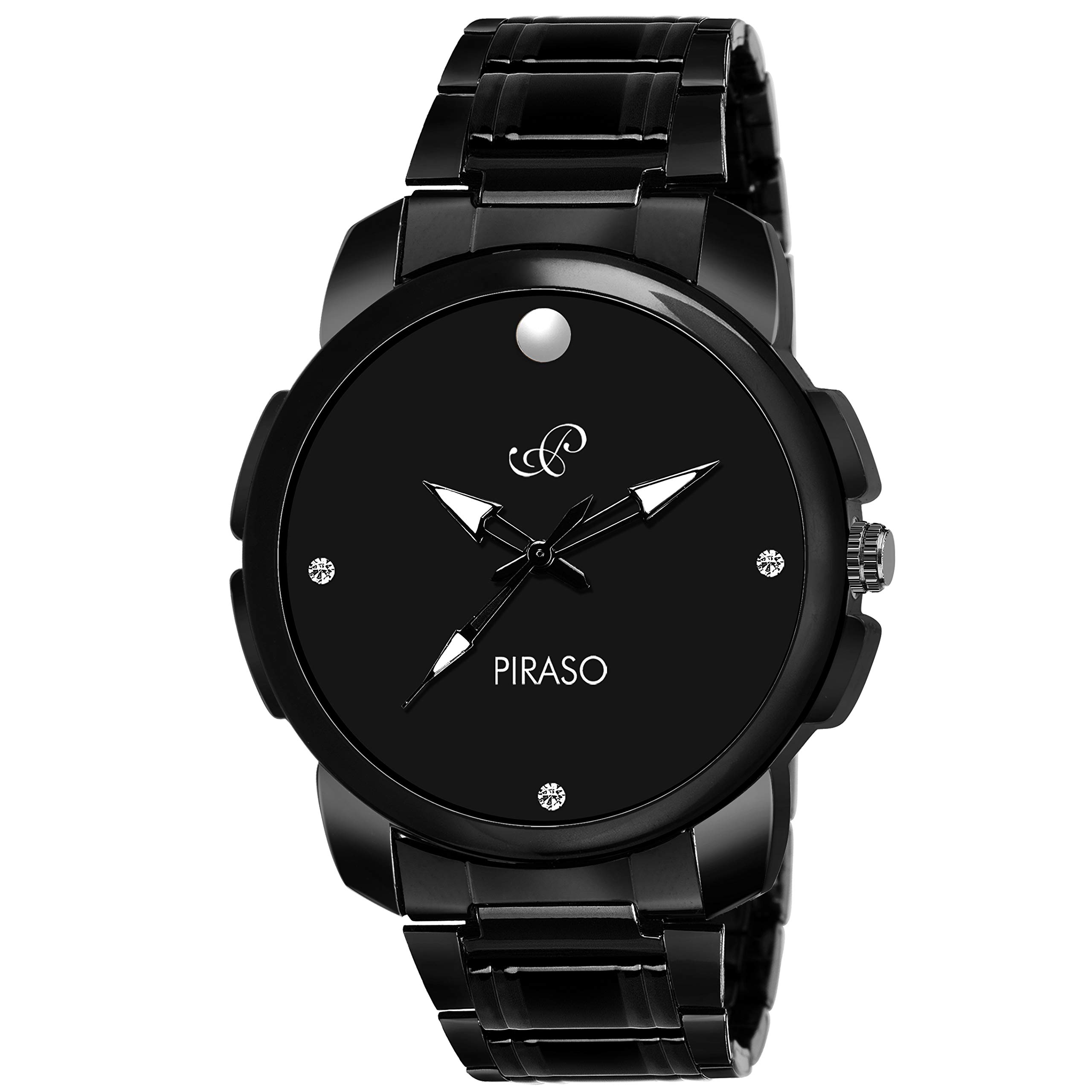 PIRASO Times Movado Series in Black Chain 2023 BK CH (B07YDX925G) Amazon Price History, Amazon Price Tracker
