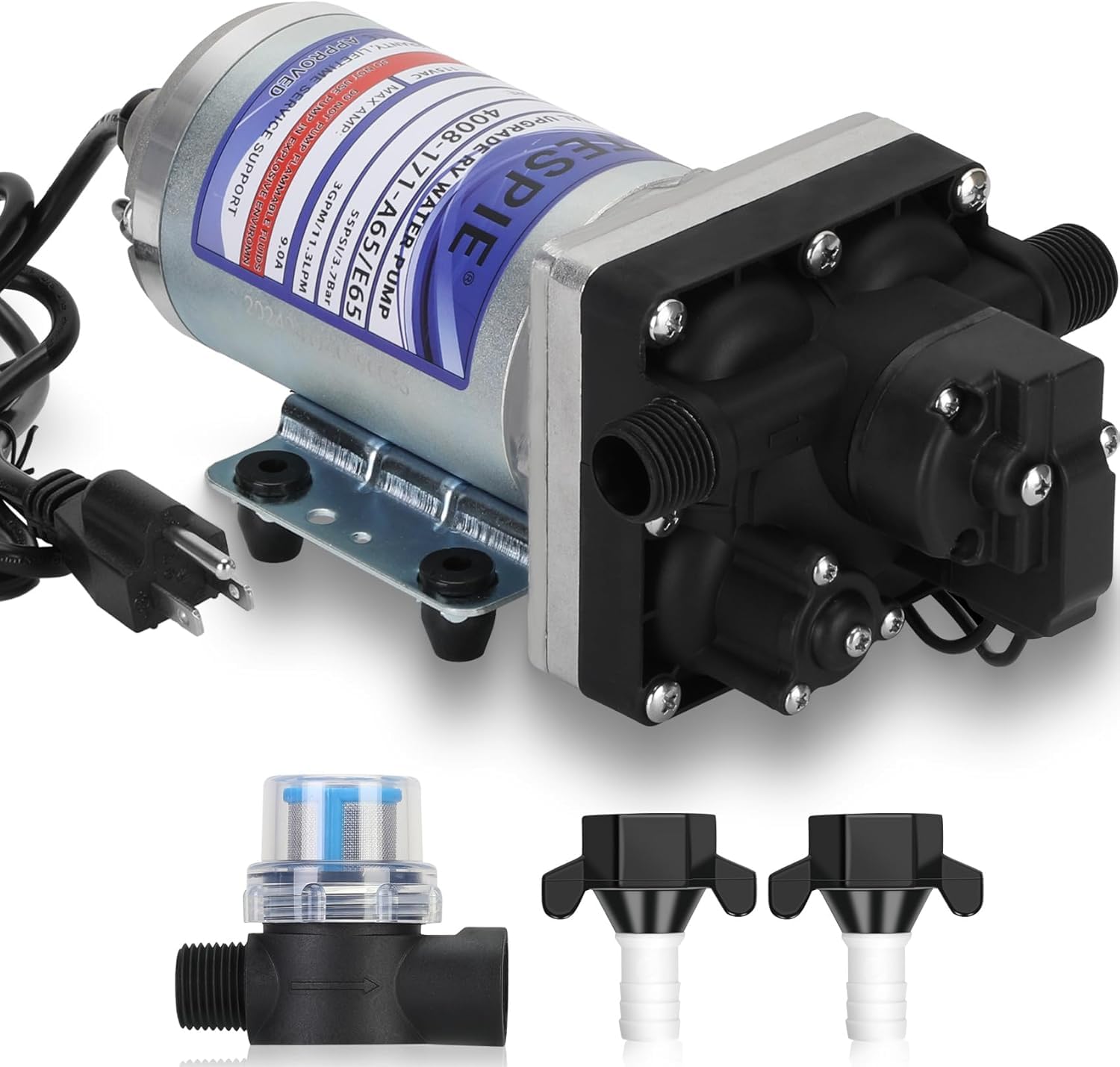 Amazon.com: Etespie 4008-171-A65/E65 Water Pump, 115V 3.0GPM with