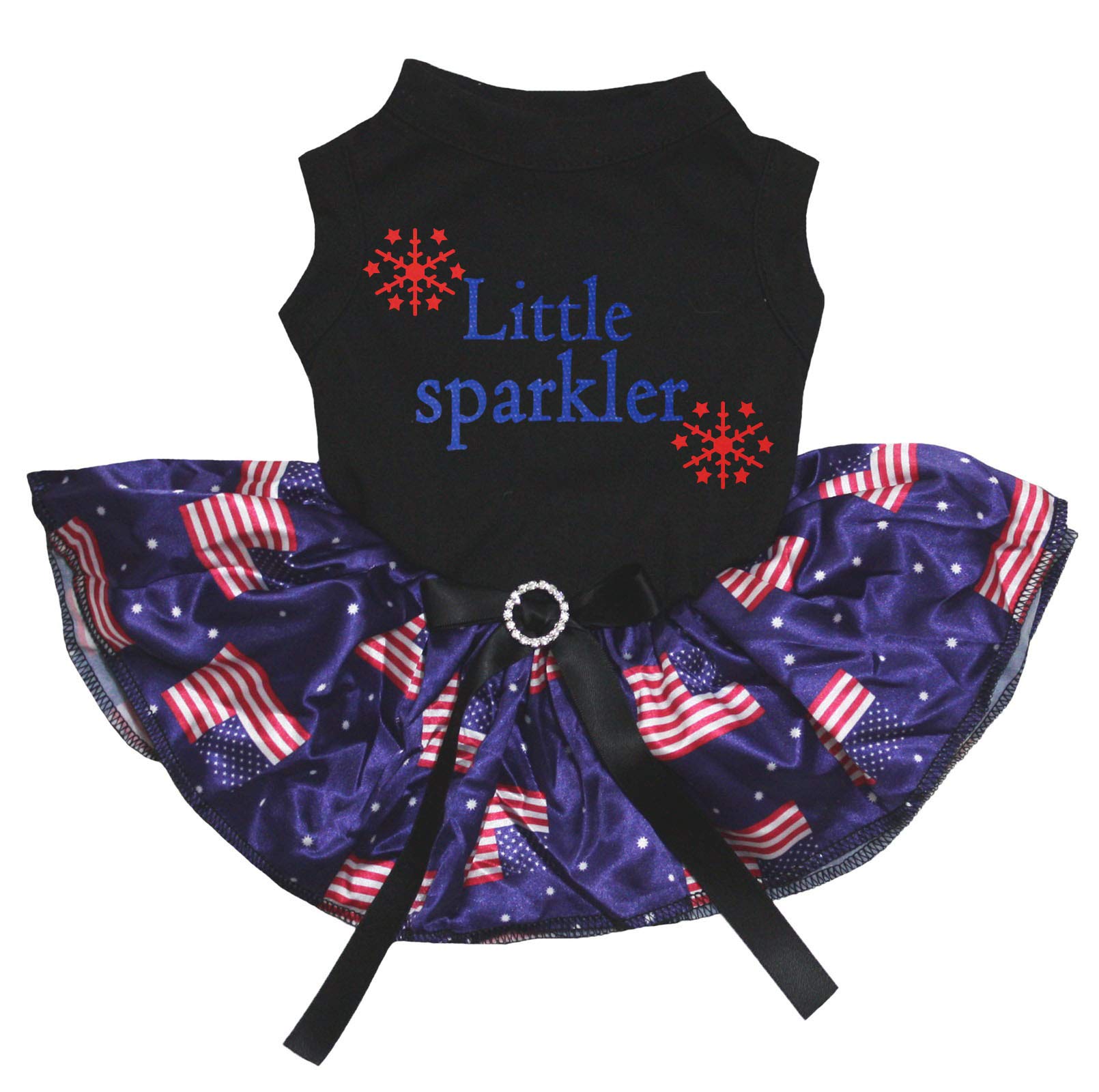 Robe pour chiot avec imprimé drapeau américain en taille XXXL confortable