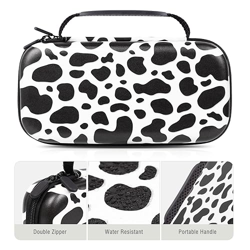 Miniatura 3 de Lokigo Carrying Case for Nintendo SwitchSwitch OLED Model (2021), Portable Travel Girls Carry Case Protective Hard Shell with 16 Games Card