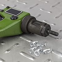 Vista 5 de uxcell Tuercas de gato M5, 5 tuercas roscadas de acero al carbono para metal fino, longitud de 0.724 in