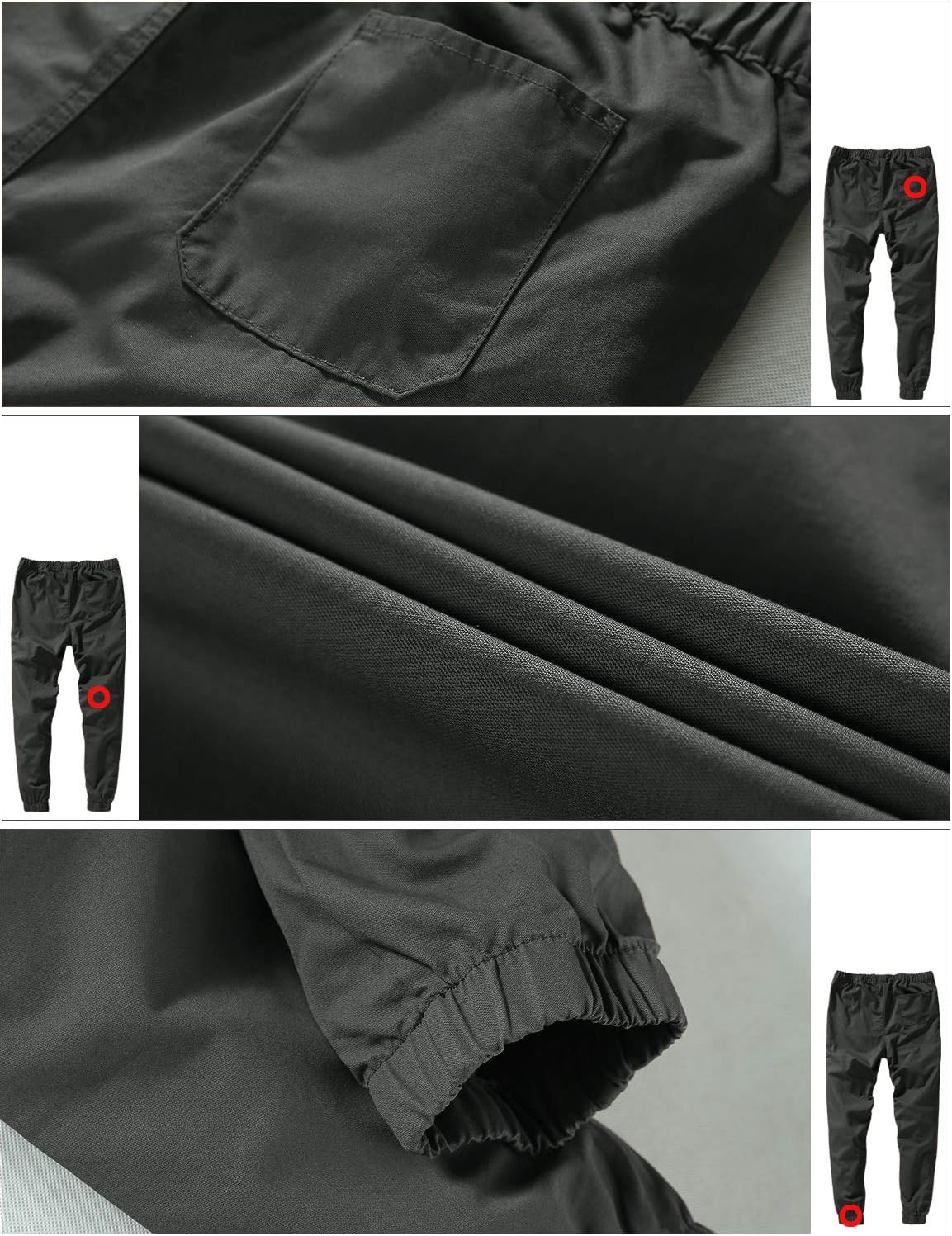 Match Men's Chino Jogger Pants - Image 5
