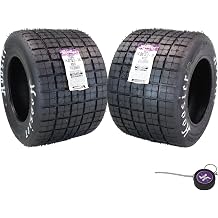 Hoosier Flat Track & TT Tourist Trophy Tire 18.5X8.0-10 CB - 16275RD20 for ATV Tire & Off-Road Racing with Hoosier Keychain
