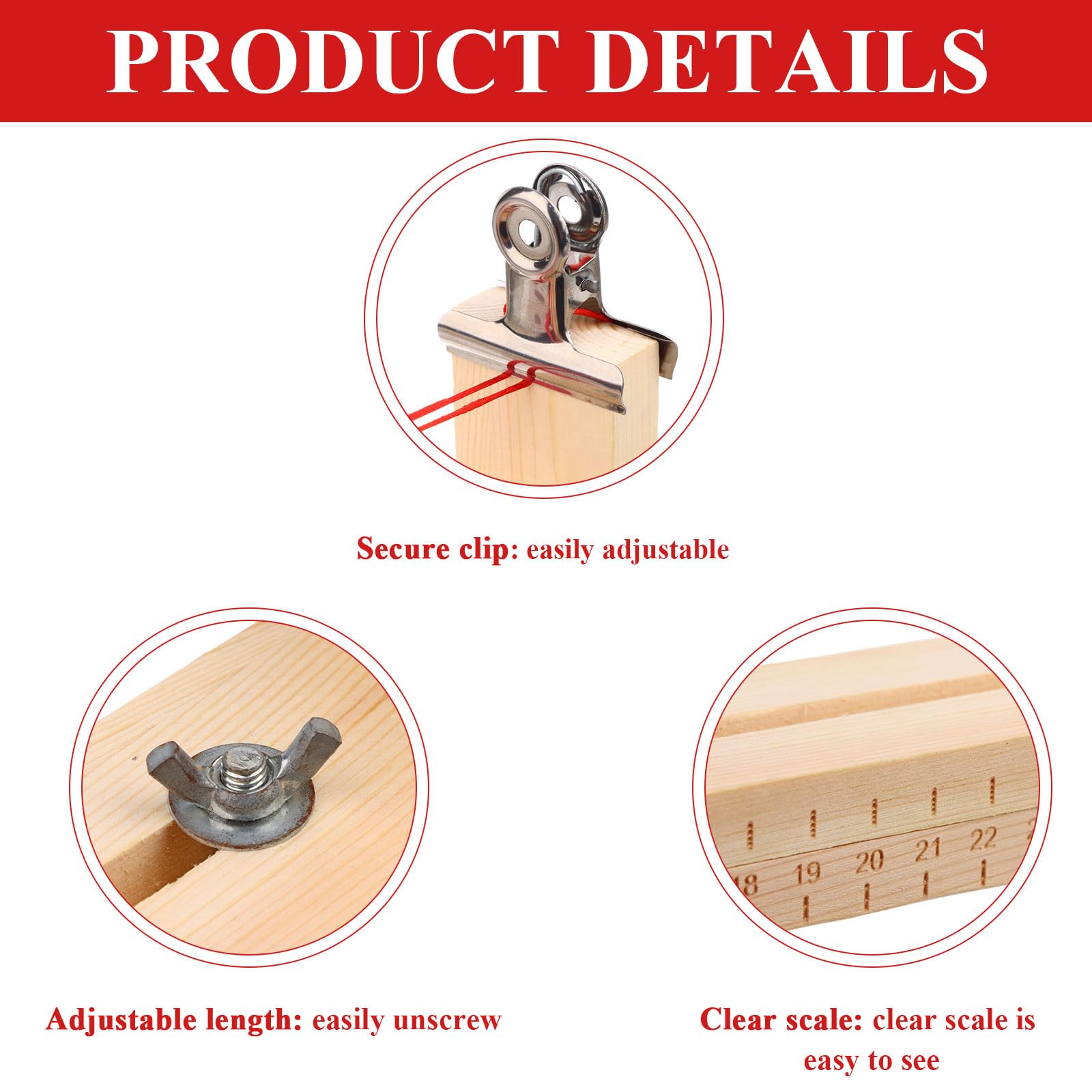 Jig Paracord Madera Kit De Fabricación De Pulseras De Paracord - Incluye Plantilla, 10 Cuerdas Y Hebillas - Manualidades Kit De Pulseras