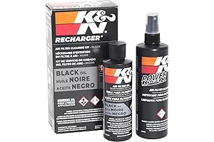 K&N Air Filter Cleaner Kit: Service Kit-99-5050BK