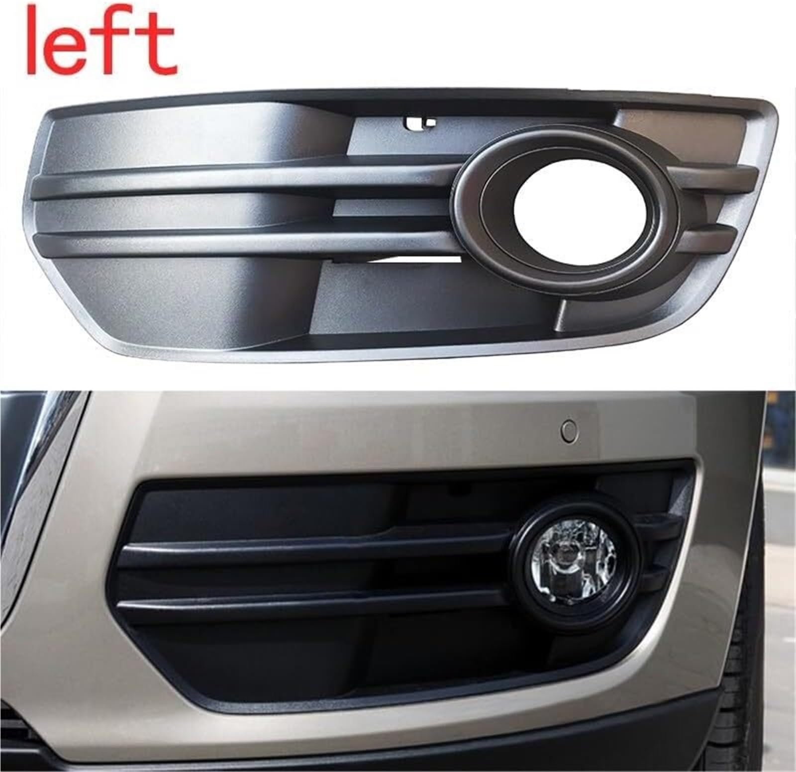 8R0807681A 8KD807682A Per Q5 2009-2012 Paralume fendinebbia sotto la lampada del paraurti anteriore(Only left)
