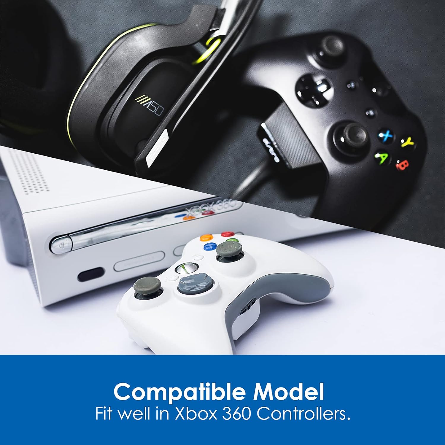 4 Pack Battery Cover Door Compatible with Xbox 360 Controller, Replacement Battery Shell Covers Compatible with Xbox 360 Wireless Controllers, Black