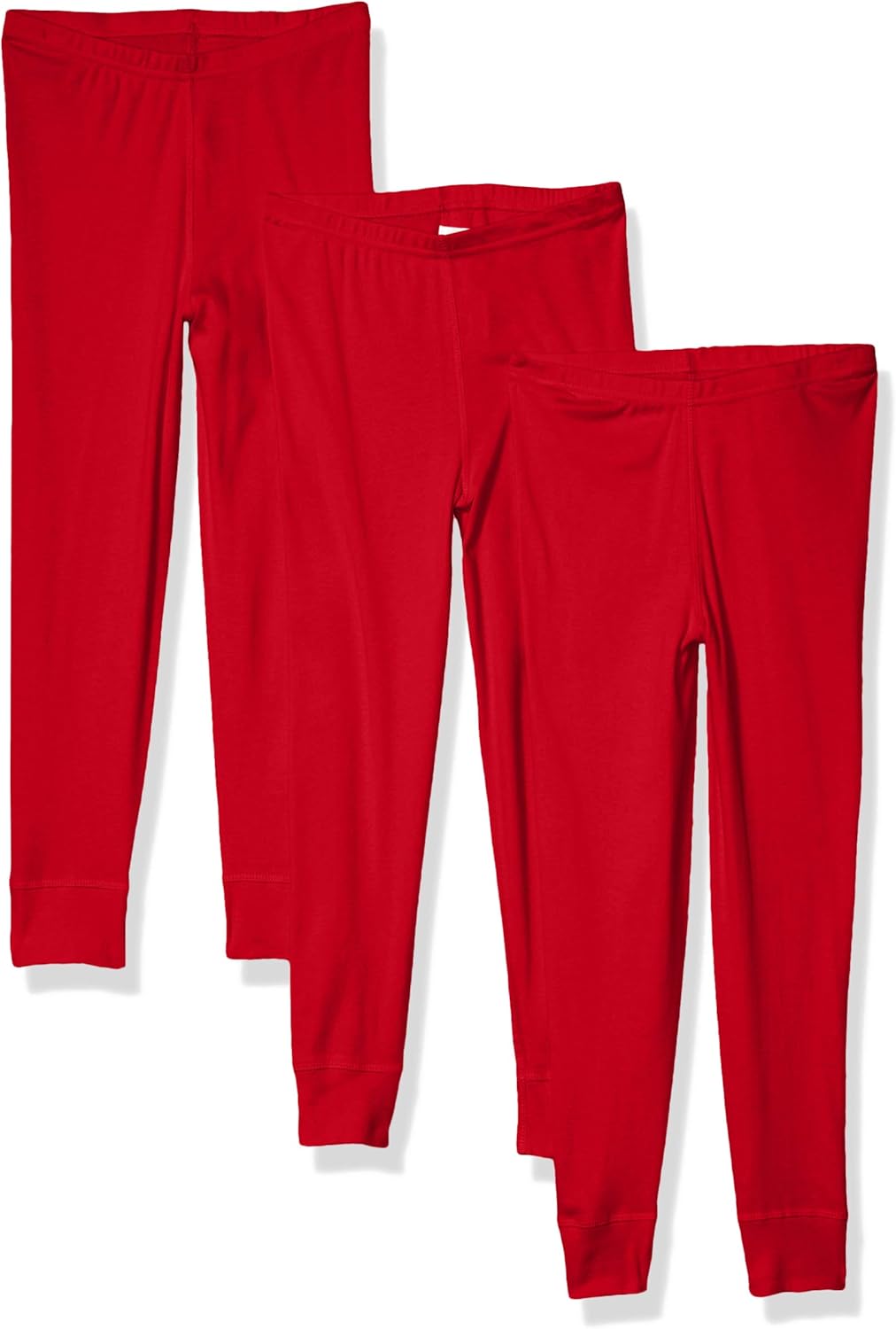 AquaGuard Girls' Big Baby Rib Pajama Pant-3 Pack: Clothing, Shoes & Jewelry