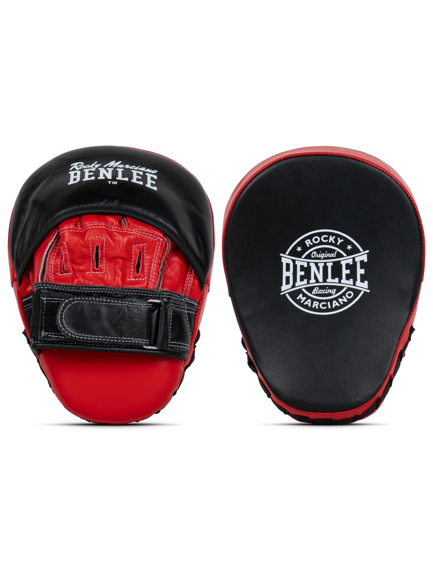 BenLee Punch Mittens Leather Tucson One Size Black/Red