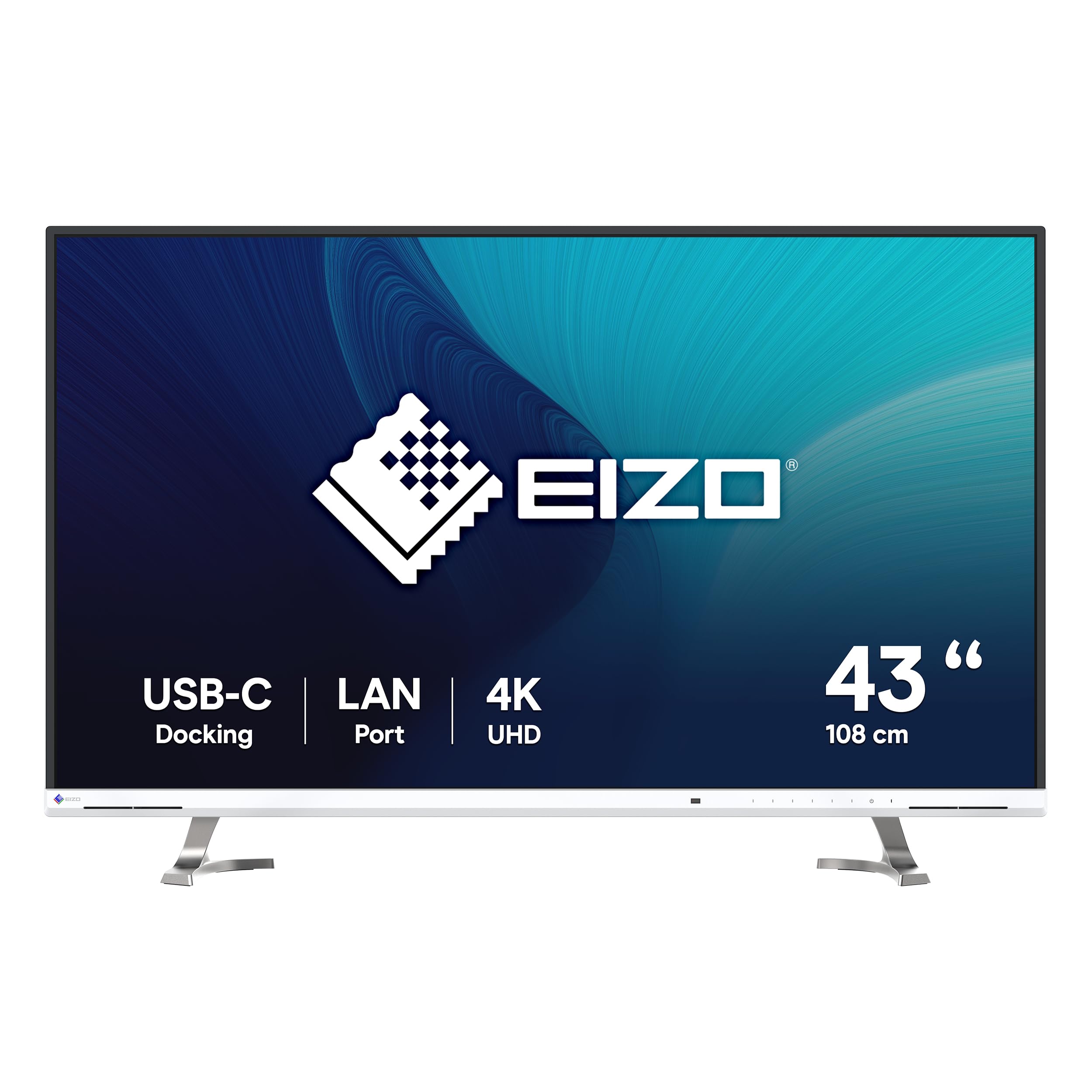 （あり（禁煙））【送料込み】EIZO EV4340X 4Kモニター 美品 Amazon.com: White 42.5-Inch EIZO FlexScan EV4340X Monitor