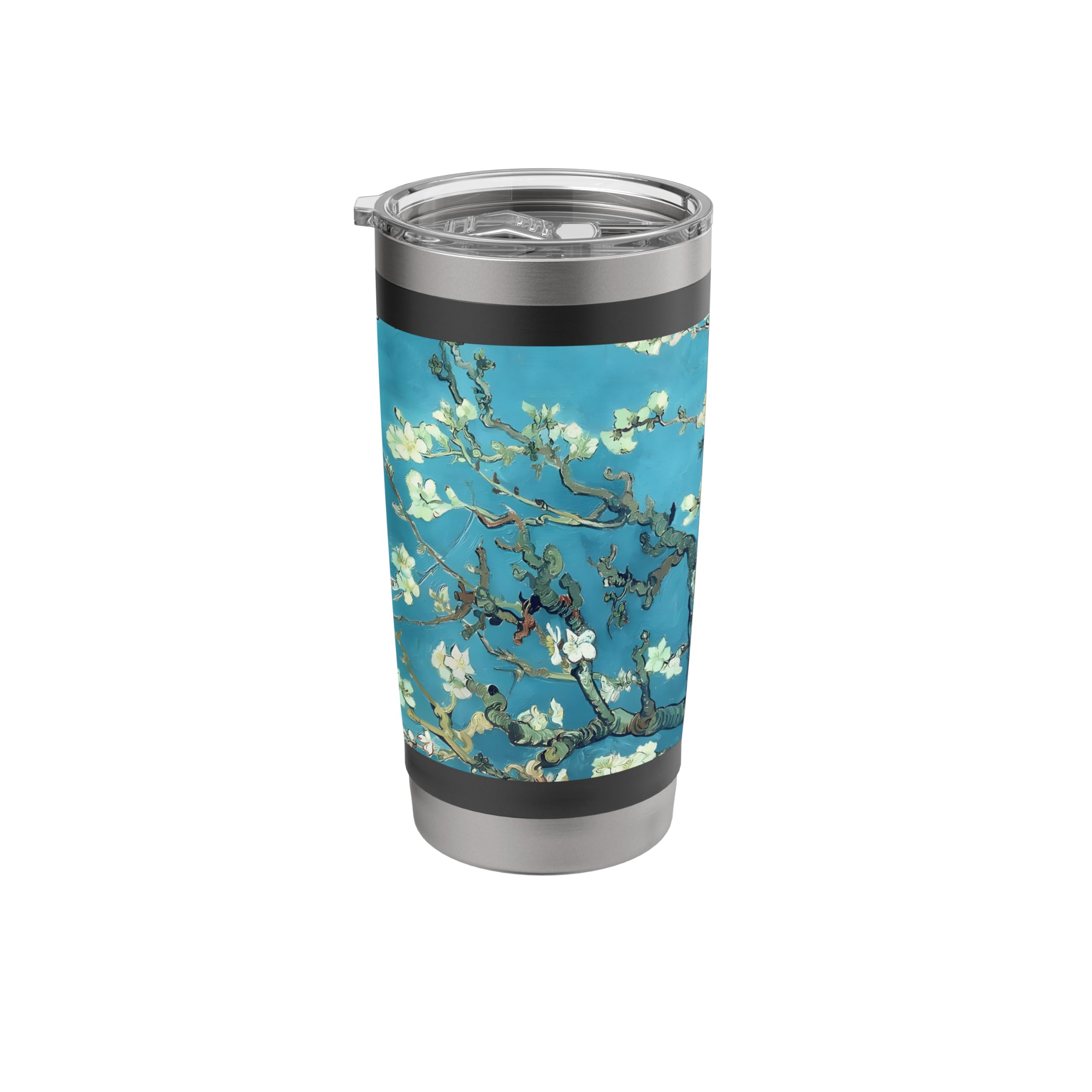 Branches with Almond Blossom by Vincent van Gogh (1890) Stainless Steel Insulated Tumbler