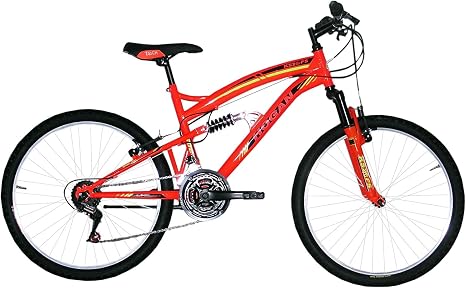 bicicletta mountain bike 26' mtb ammortizzata hogan
