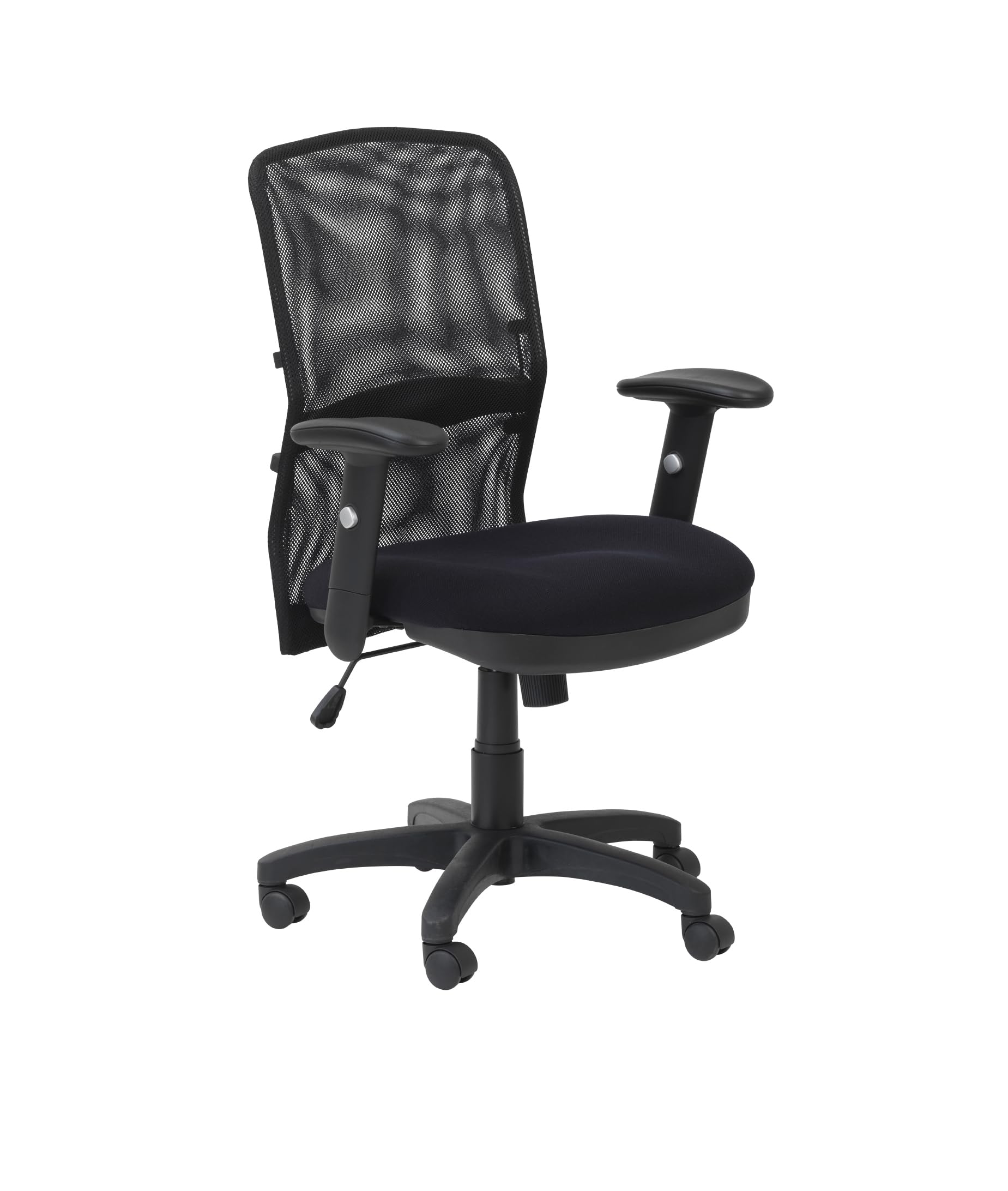 Dorel Home Black Dakota Office Chair With Mesh Back
