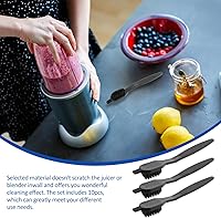 Vista 7 de Cepillo de limpieza con mango de succión Pequeño cepillo de nailon para limpiar máquinas exprimidoras licuadoras y herramientas de frutas de cocina
