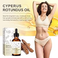 Vista 9 de Paquete de 2 aceites Cyperus Rotundus para depilación, natural para reducir el crecimiento del vello corporal, reducir el crecimiento del vello
