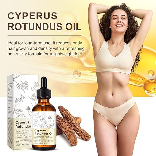 Miniatura 8 de WHLH & WELL-BEING Aceite Cyperus Rotundus para depilación, aceite natural 100% puro para el cuidado de la piel y el cabello, apoya la humedad de la