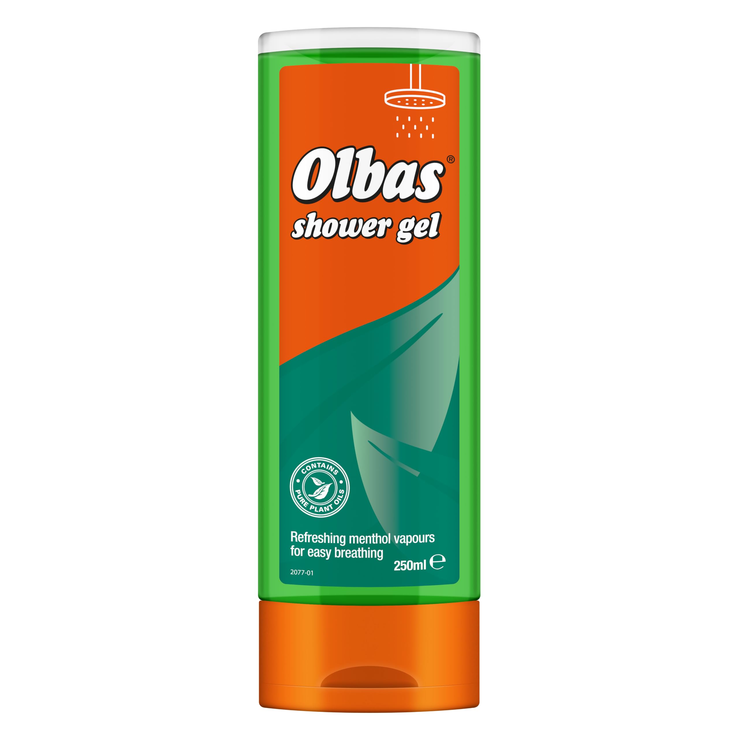 Olbas Shower Gel 250ml - Refreshing Menthol Vapours for Easy Breathing