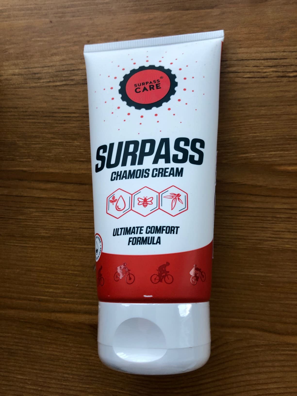 SURPASS NATURAL ANTI-CHAFING CYCLING CHAMOIS CREAM – SURPASS-CARE