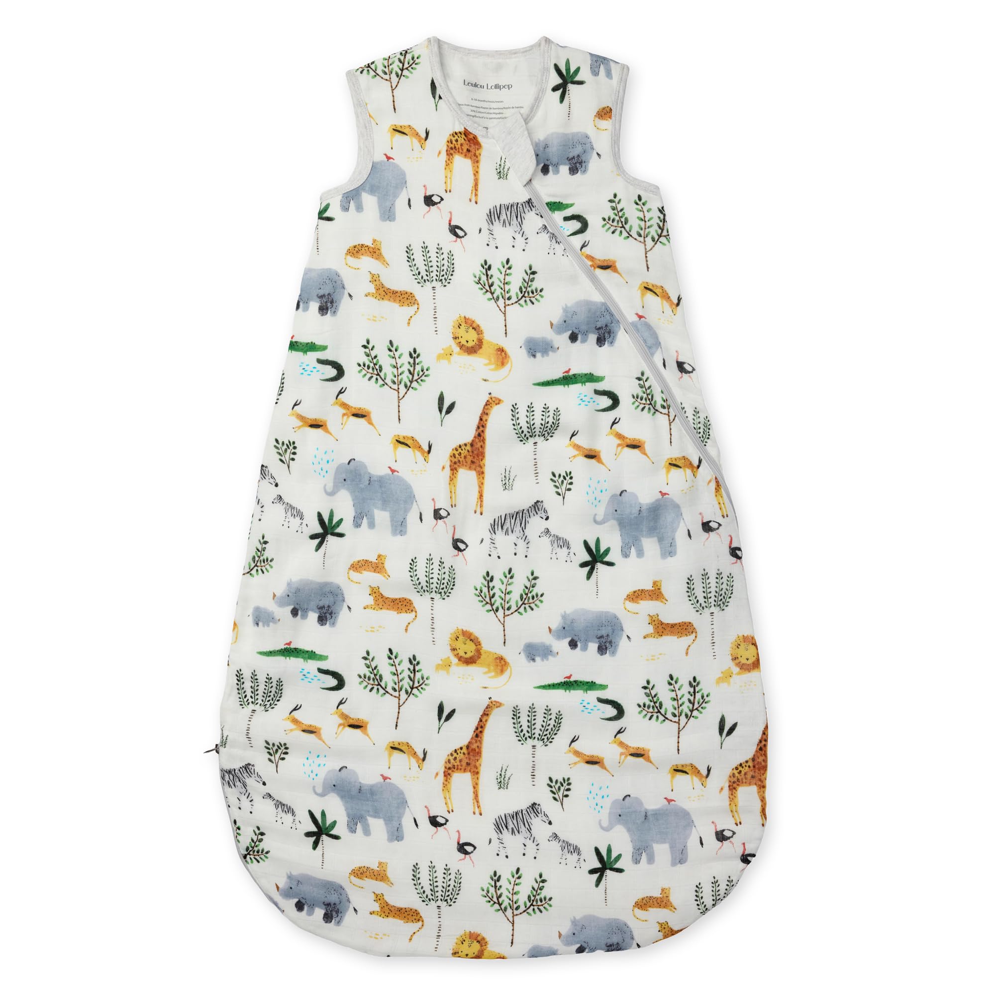 Loulou Lollipop Big Dream Summer Muslin Baby Sleep Sack 0.5 TOG