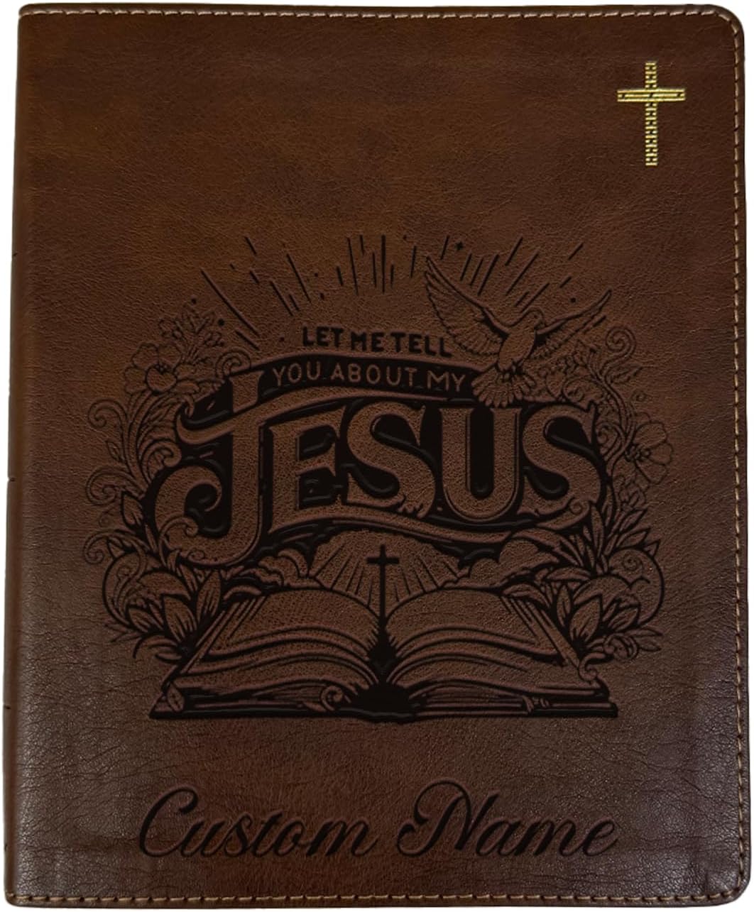 sinfinate Personalized NIV Journaling Bible with Custom Name Engraving, Christian Gift for Men, Women, Kids