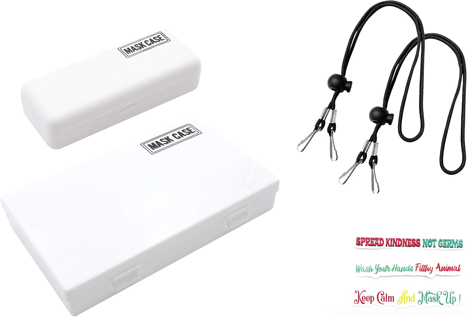 Go GIZMO Face Mask Case Set for Storage Includes 2 Mask