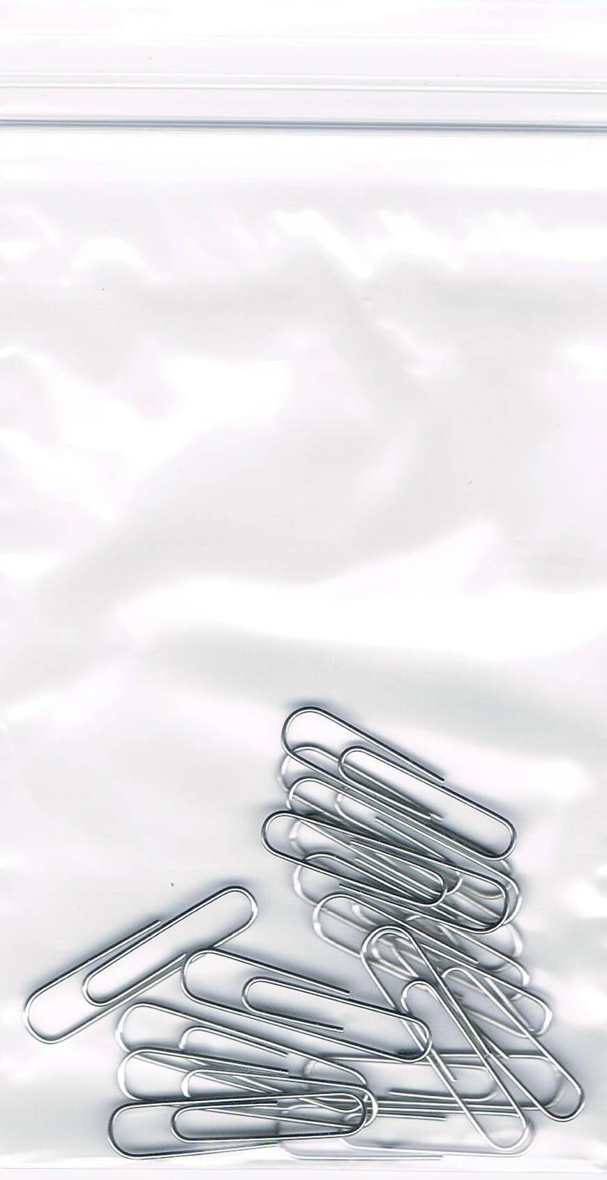 1,000 Clear 3'' X 5'' Resealable Ziplock 2 MIL Poly Bags ~ 3x5