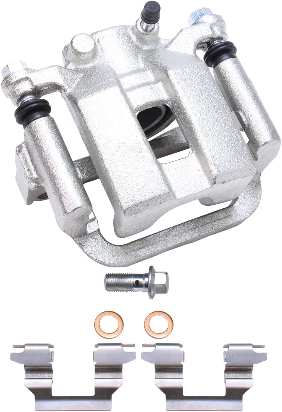 Detroit Axle - Rear Brake Calipers for Nissan Murano Quest 350Z INFINITI G35 [With Mounting Bracket], Disc Brake Calipers with Bracket Replacement