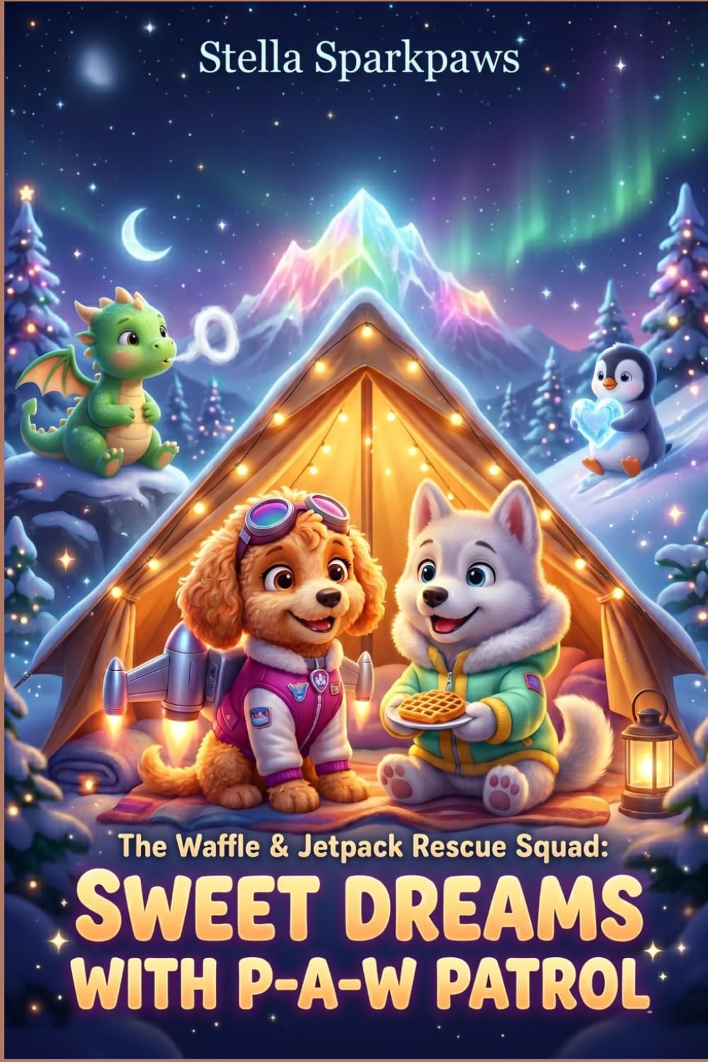 SWEET DREAMS WITH P-A-W PATROL: The Waffle & Jetpack Rescue Squad: 4 Magical Bedtime Adventures