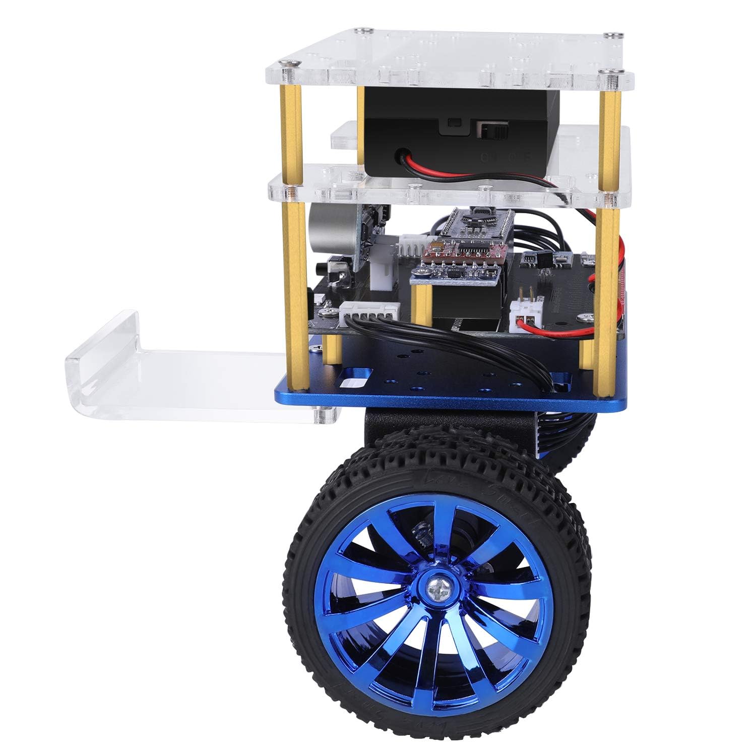 ELEGOO Tumbller Selbstbalancierender Roboter Auto Kit Kompatibel mit Arduino IDE, Mint Lernspielzeug STEM Kit für Kinder und Erwachsene
