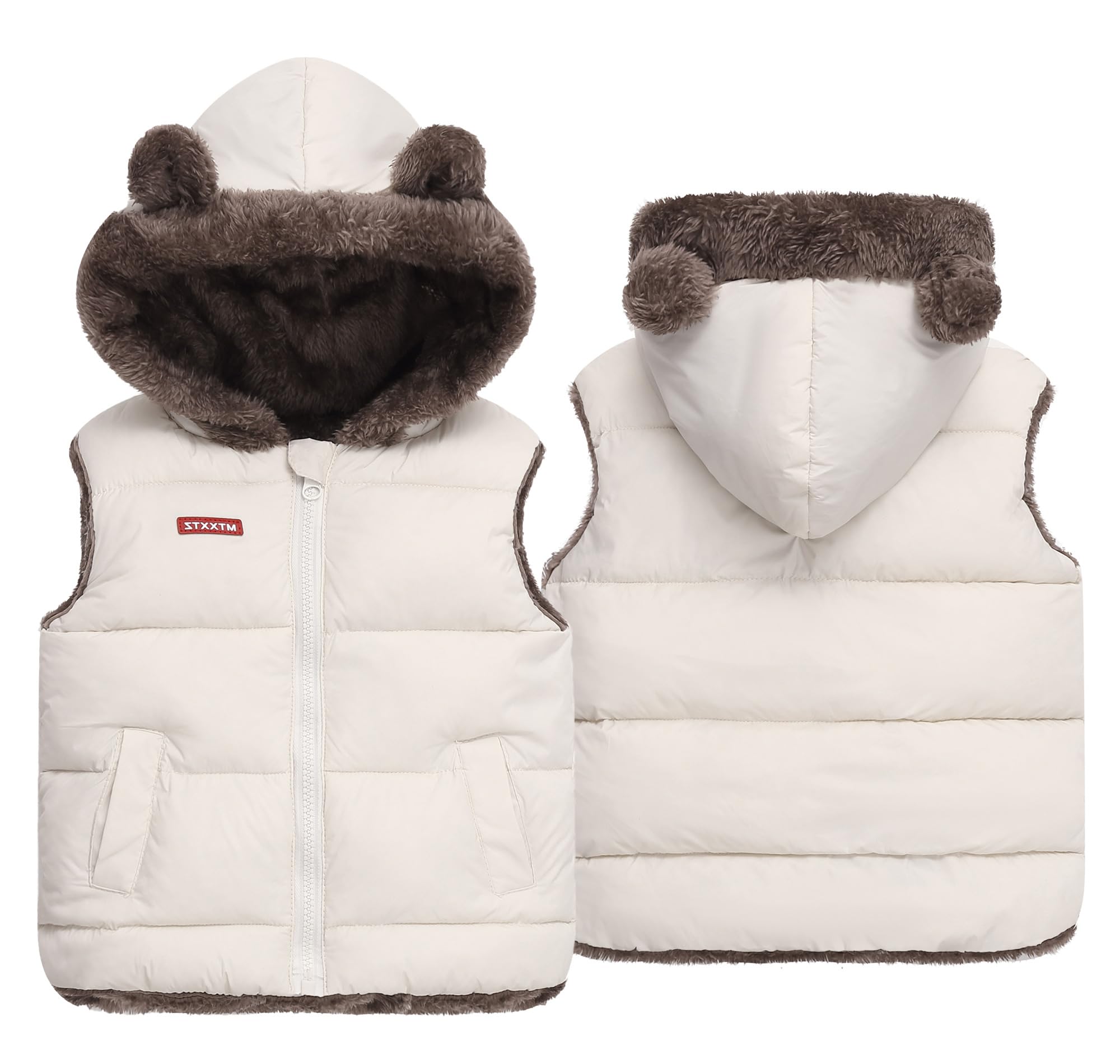 AIEOE Gilet Smanicato Piumino Ragazza Piumino Leggero Bambina Piumino Bambino Invernale Giubbino Leggero Bambina 2-7 Anni
