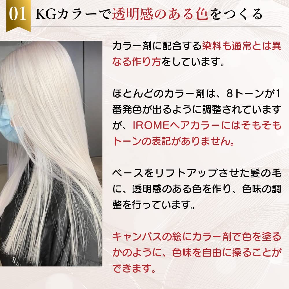 KYOGOKU IROME イロミー 1剤 ヘアカラー 白髪染め