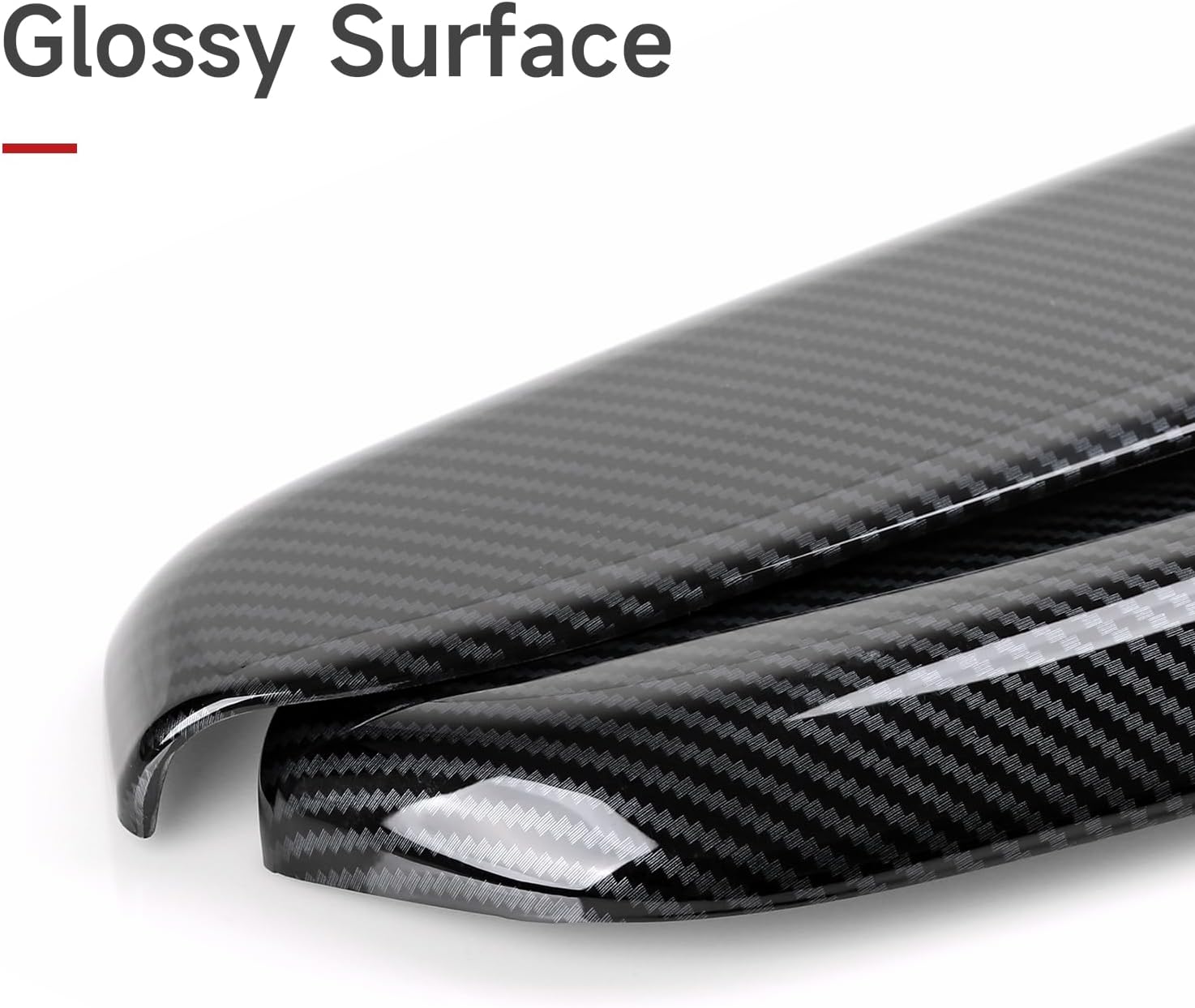 Car Inner Door Handle Armrest Cover Decals for Honda CR-V 2023 2024 Accessories CRV ABS Carbon Fiber Interior Stickers