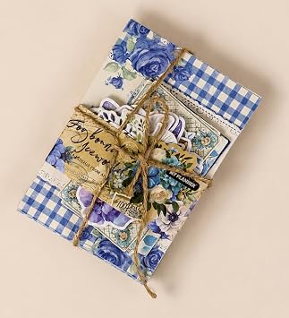 Vintage Scrapbook Başlangıç Dekoratif Kağıt Seti
