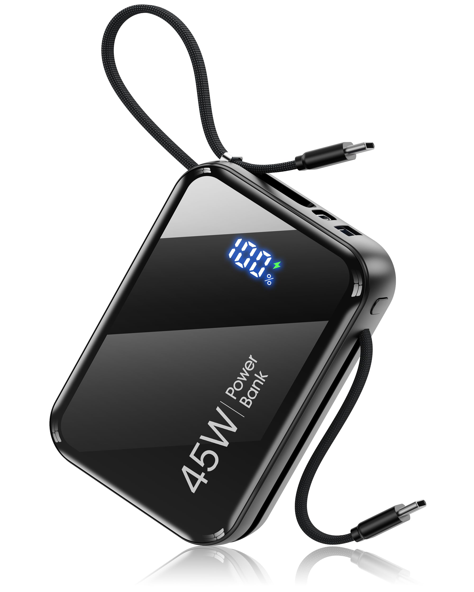 45W Power Bank, Klein 20000mAh Schnellladung Externe Handyakkus