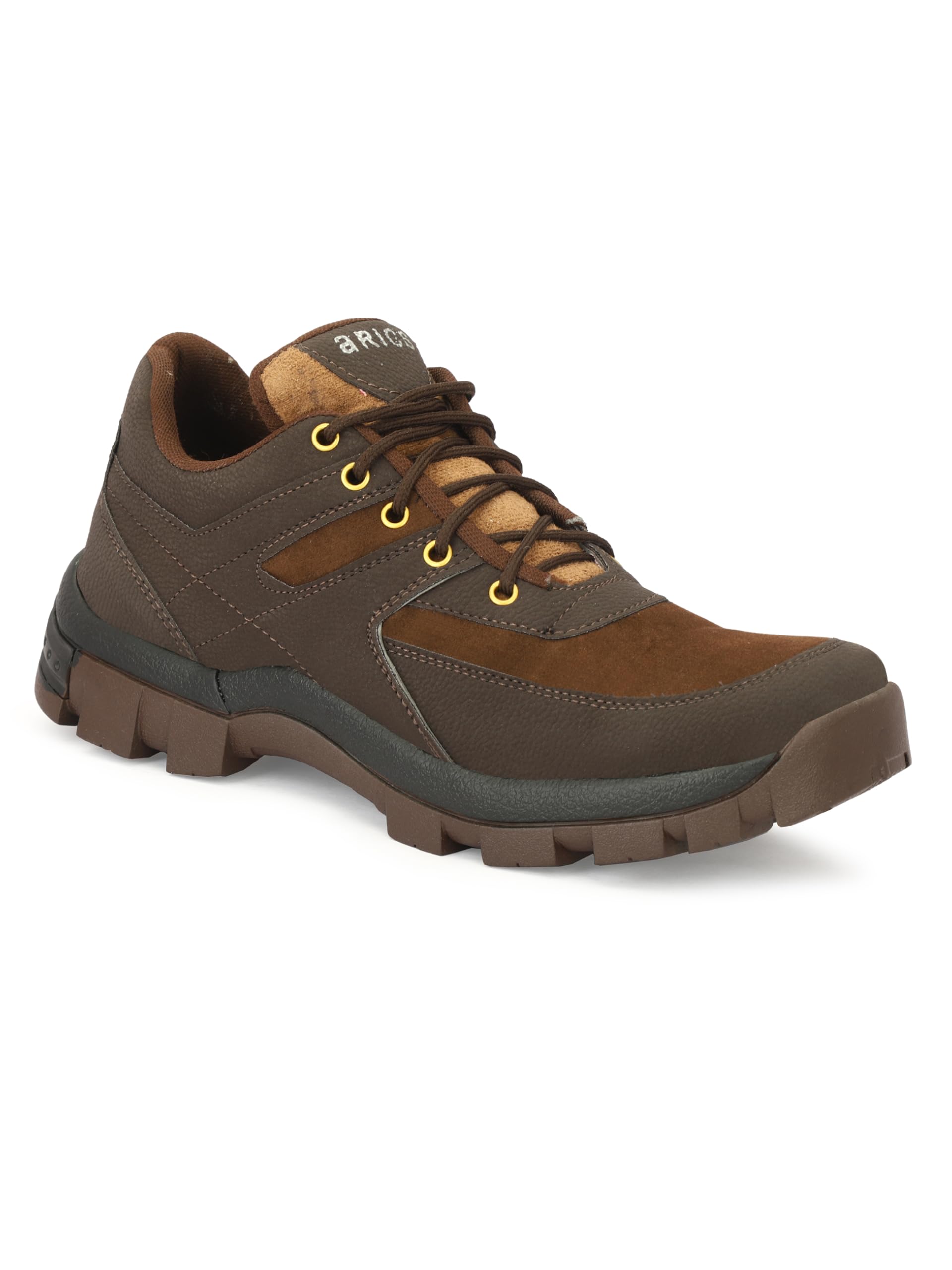 hermiz Synthetic Lace-Ups Hiking & Trekking Shoes for Men and Boys | Comfortable Outdoor Travel Shoes for Adventure Use-picture-16