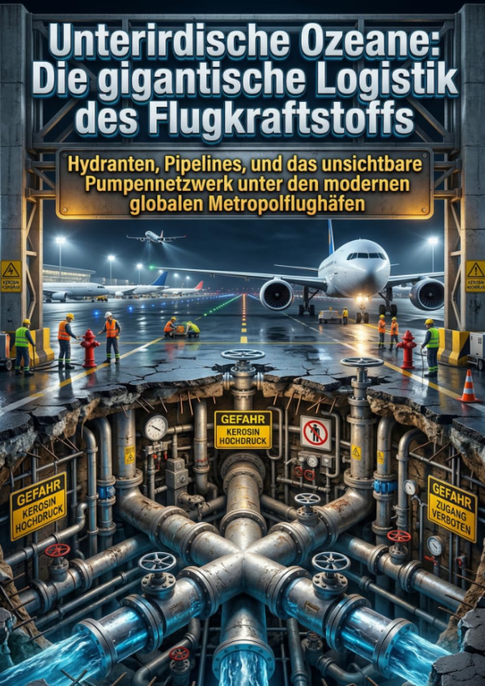 Unterirdische Ozeane: Die gigantische Logistik des Flugkraftstoffs: Hydranten, Pipelines, und das unsichtbare Pumpennetzwerk unter den modernen globalen Metropolflughäfen